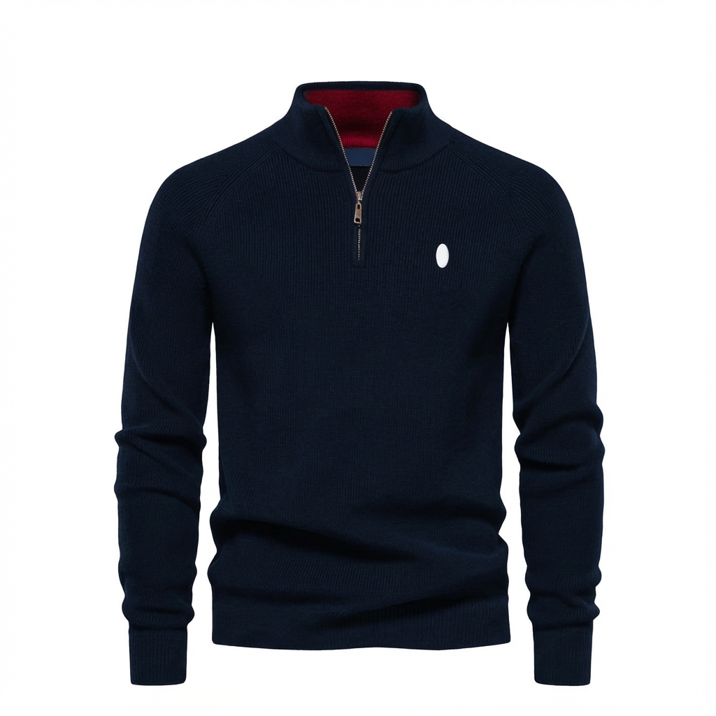 Half-Zip-Pullover - Winterverkauf